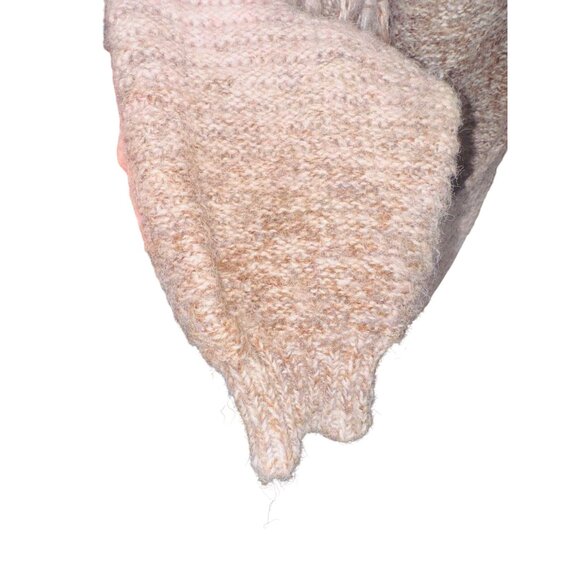 Frye & Co Soft Blush Ombre Fringe Open Cardigan Sweater Coastal Cowgirl Western - Picture 10 of 10